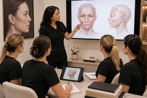 Basic injectables training for licensed nurses at AMEQ Academy in Quebec